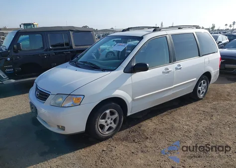 2000 Mazda Mpv Dx/Es/Lx from USA, damaged, VIN JM3LW28G3Y0148851